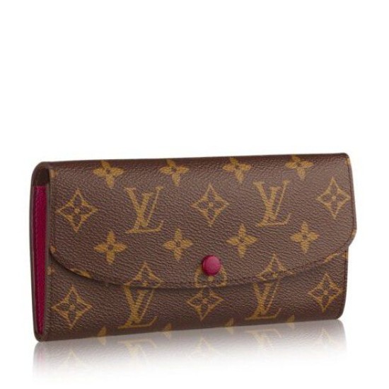Fake Louis Vuitton Emilie Wallet Monogram M60697 Replica Replica Louis Vuitton Emilie Wallet Monogram M60697