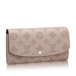 Fake Louis Vuitton  Iris Wallet Mahina Leather M60144 Replica