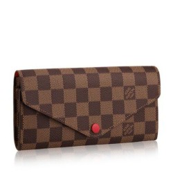 Replica Louis Vuitton  Josephine Wallet Damier Ebene Canvas N63543
