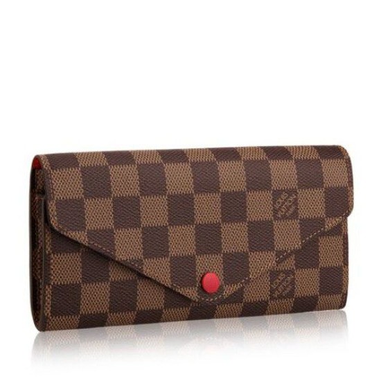 Fake Louis Vuitton Josephine Wallet Damier Ebene Canvas N63543 Replica Replica Louis Vuitton Josephine Wallet Damier Ebene Canvas N63543