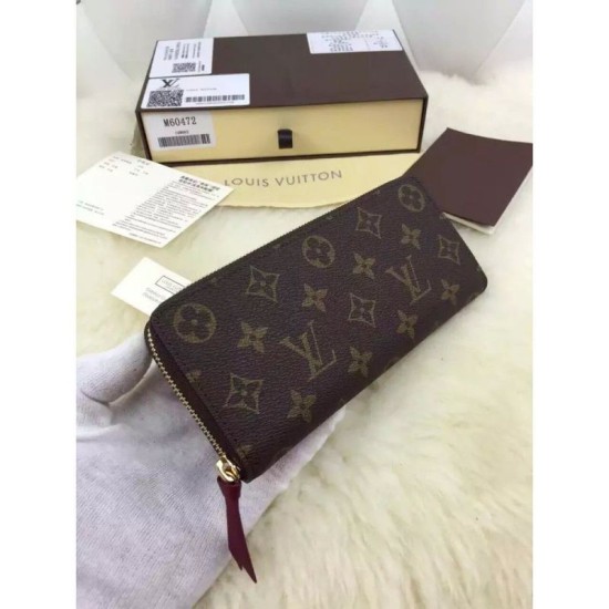 Replica Louis Vuitton Clemence Wallet Monogram M60742 Replica Louis Vuitton Clemence Wallet Monogram M60742