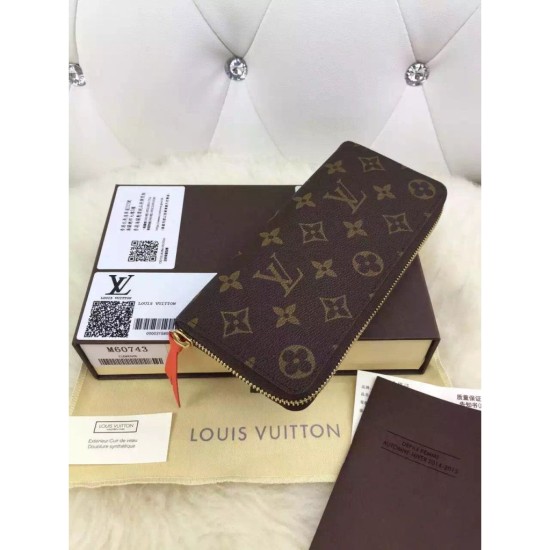 Fake Louis Vuitton Clemence Wallet Monogram M60743 Replica Replica Louis Vuitton Clemence Wallet Monogram M60743