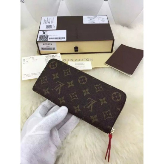 Fake Louis Vuitton Clemence Wallet Monogram M60859 Replica Fake Louis Vuitton Clemence Wallet Monogram M60859 Replica