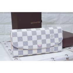 Fake Louis Vuitton  Emilie Wallet Damier Azur Canvas N41625 Replica