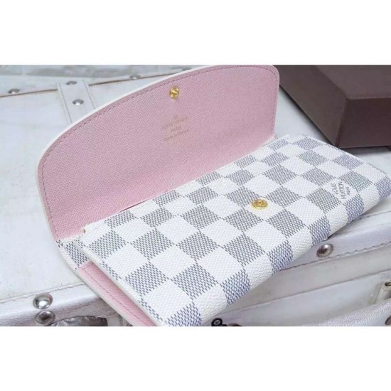 Replica Louis Vuitton Emilie Wallet Damier Azur Canvas N41625 Fake Louis Vuitton Emilie Wallet Damier Azur Canvas N41625 Replica