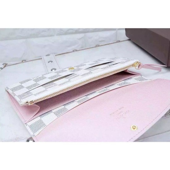 Replica Louis Vuitton Emilie Wallet Damier Azur Canvas N41625 Fake Louis Vuitton Emilie Wallet Damier Azur Canvas N41625 Replica