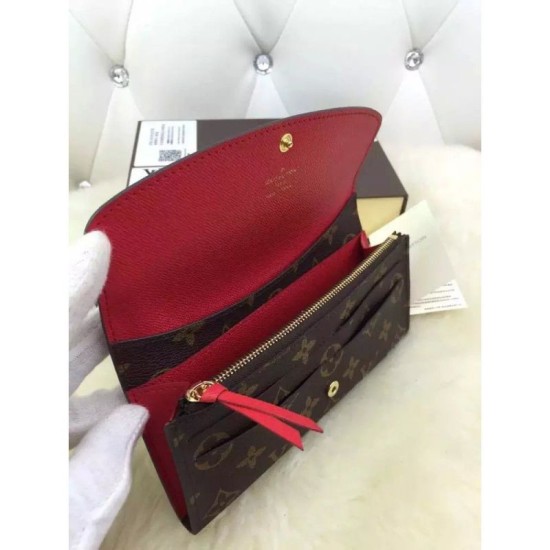Fake Louis Vuitton Emilie Wallet Monogram M60697 Replica Replica Louis Vuitton Emilie Wallet Monogram M60697