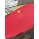 Fake Louis Vuitton Emilie Wallet Monogram M60697 Replica Replica Louis Vuitton Emilie Wallet Monogram M60697