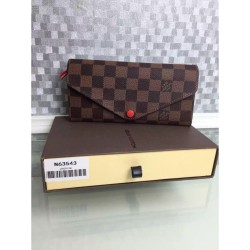 Fake Louis Vuitton Josephine Wallet Damier Ebene Canvas N63543 Replica Replica Louis Vuitton Josephine Wallet Damier Ebene Canvas N63543