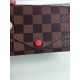 Fake Louis Vuitton Josephine Wallet Damier Ebene Canvas N63543 Replica Replica Louis Vuitton Josephine Wallet Damier Ebene Canvas N63543