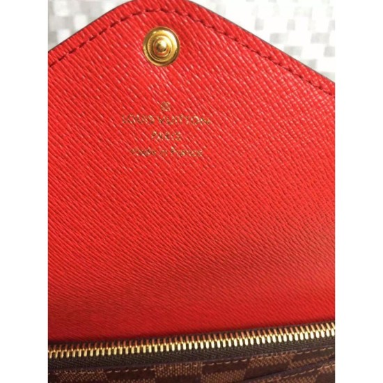 Fake Louis Vuitton Josephine Wallet Damier Ebene Canvas N63543 Replica Replica Louis Vuitton Josephine Wallet Damier Ebene Canvas N63543
