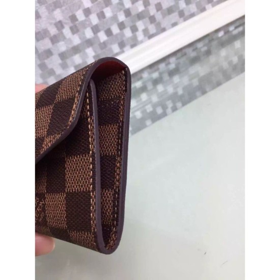 Fake Louis Vuitton Josephine Wallet Damier Ebene Canvas N63543 Replica Replica Louis Vuitton Josephine Wallet Damier Ebene Canvas N63543