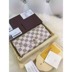 Replica Louis Vuitton  Sarah Wallet Damier Azur Canvas N63208