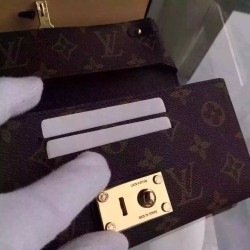 Replica Louis Vuitton Triangle Wallet Monogram M61499 Fake Louis Vuitton Triangle Wallet Monogram M61499 Replica