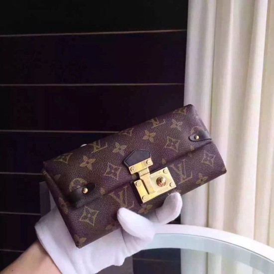 Replica Louis Vuitton Triangle Wallet Monogram M61499 Fake Louis Vuitton Triangle Wallet Monogram M61499 Replica