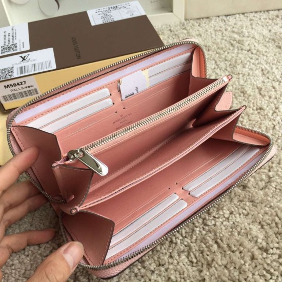 Replica Louis Vuitton  Zippy Wallet Mahina Leather M58429