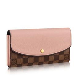 Fake Louis Vuitton  Normandy Wallet Damier Ebene Canvas N61262 Replica