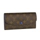 Replica Louis Vuitton Emilie Wallet Monogram Canvas M60138 Blue Replica Louis Vuitton Emilie Wallet Monogram Canvas M60138 Blue