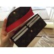 Replica Louis Vuitton Emilie Wallet Monogram Canvas M60136 Red Fake Louis Vuitton Emilie Wallet Monogram Canvas M60136 Red Replica