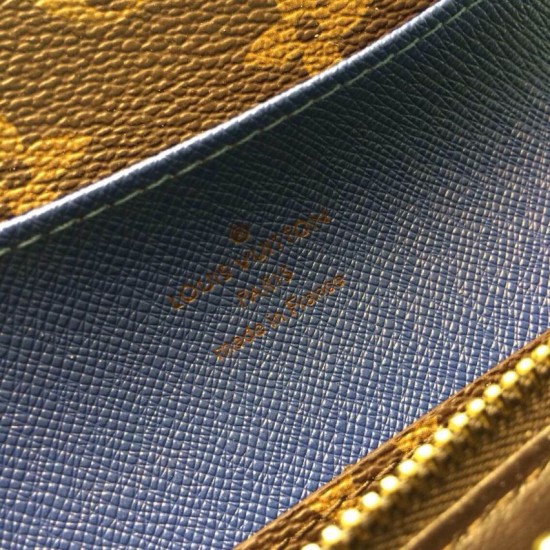 Replica Louis Vuitton Emilie Wallet Monogram Canvas M60138 Blue Replica Louis Vuitton Emilie Wallet Monogram Canvas M60138 Blue