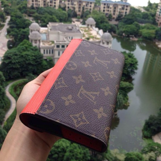 Fake Louis Vuitton Marie-Lou Long Wallet Monogram And Epi M60499 Piment Replica Fake Louis Vuitton Marie-Lou Long Wallet Monogram And Epi M60499 Piment Replica