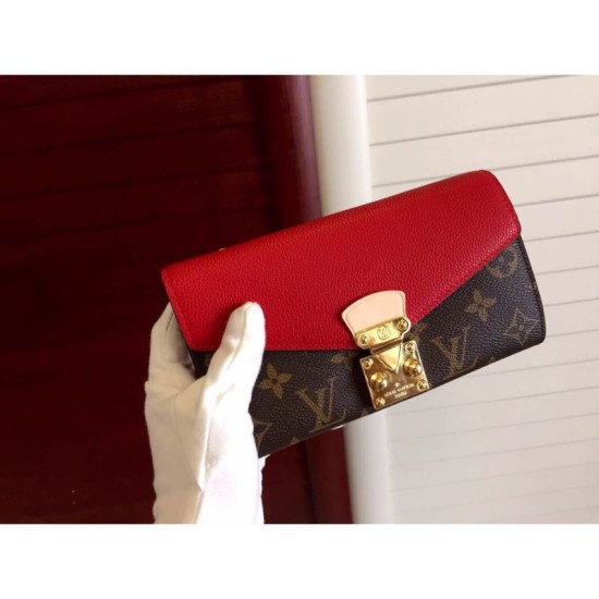 Replica Louis Vuitton  Monogram Canvas Pallas Wallet M58414