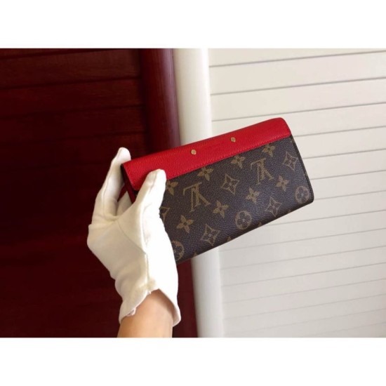 Replica Louis Vuitton  Monogram Canvas Pallas Wallet M58414