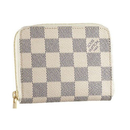 Replica Louis Vuitton Zippy Coin Purse Damier Azur Canvas Canvas N63069 Fake Louis Vuitton Zippy Coin Purse Damier Azur Canvas Canvas N63069 Replica