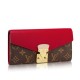 Replica Louis Vuitton  Monogram Canvas Pallas Wallet M58414