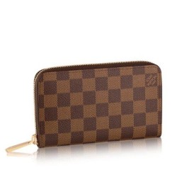 Fake Louis Vuitton  Zippy Compact Wallet Damier Ebene Canvas Canvas N60028 Replica