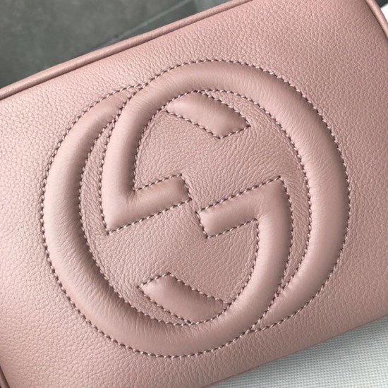 Replica Gucci Soho Studded Leather Disco Bags 308364 Pink Replica Gucci Soho Studded Leather Disco Bags 308364 Pink