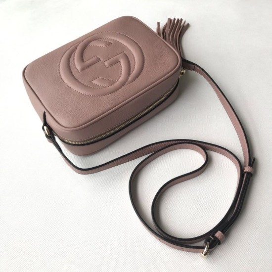 Replica Gucci Soho Studded Leather Disco Bags 308364 Pink Replica Gucci Soho Studded Leather Disco Bags 308364 Pink