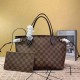 Replica Louis Vuitton Neverfull PM Bag Damier Ebene N41359