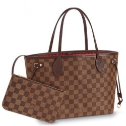 Replica Louis Vuitton Neverfull PM Bag Damier Ebene N41359