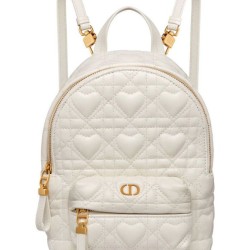 Replica Christian Dior Mini Dioramour Dior Backpack Cream