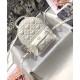 Fake Christian Dior Mini Dioramour Dior Backpack Cream Replica Replica Christian Dior Mini Dioramour Dior Backpack Cream
