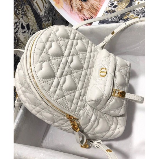Fake Christian Dior Mini Dioramour Dior Backpack Cream Replica Replica Christian Dior Mini Dioramour Dior Backpack Cream