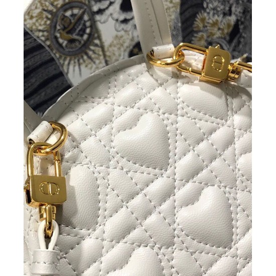 Fake Christian Dior Mini Dioramour Dior Backpack Cream Replica Replica Christian Dior Mini Dioramour Dior Backpack Cream