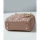Replica Christian Dior Micro Lady Dior Bag Apricot Replica Christian Dior Micro Lady Dior Bag Apricot