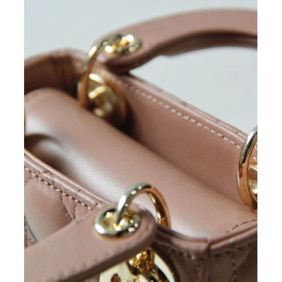 Replica Christian Dior Micro Lady Dior Bag Apricot Replica Christian Dior Micro Lady Dior Bag Apricot