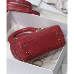 Replica Christian Dior Micro Lady Dior Bag Red Fake Christian Dior Micro Lady Dior Bag Red Replica