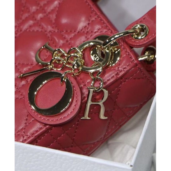 Replica Christian Dior Micro Lady Dior Bag Red Fake Christian Dior Micro Lady Dior Bag Red Replica