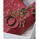 Replica Christian Dior Micro Lady Dior Bag Red Fake Christian Dior Micro Lady Dior Bag Red Replica