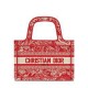 Replica Christian Dior Mini Dior Book Tote Red Fake Christian Dior Mini Dior Book Tote Red Replica