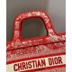 Replica Christian Dior Mini Dior Book Tote Red Fake Christian Dior Mini Dior Book Tote Red Replica