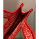 Replica Christian Dior Mini Dior Book Tote Red Fake Christian Dior Mini Dior Book Tote Red Replica