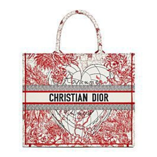 Fake Christian Dior Dioramour Dior Book Tote Red Replica Fake Christian Dior Dioramour Dior Book Tote Red Replica