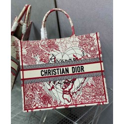 Fake Christian Dior Dioramour Dior Book Tote Red Replica Fake Christian Dior Dioramour Dior Book Tote Red Replica