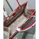 Replica Christian Dior Small Dior Book Tote Red Replica Christian Dior Small Dior Book Tote Red