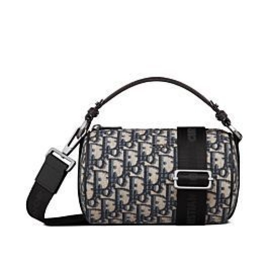 Replica Christian Dior Mini Roller Messenger Bag Dark Blue Fake Christian Dior Mini Roller Messenger Bag Dark Blue Replica